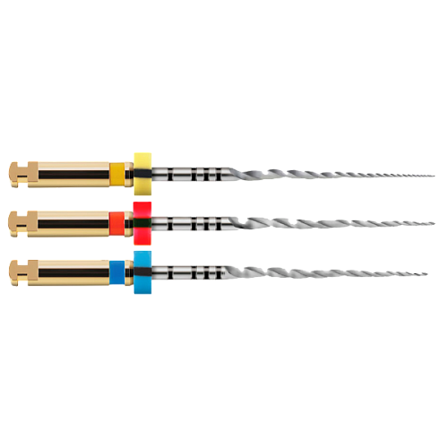 Никель-титановые файлы для машинного прохождения и расширения корневого канала ProTaper Next