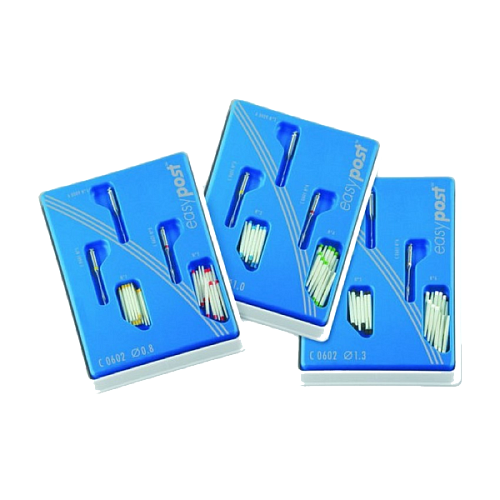 Стекловолоконные штифты в наборе + 3 дрили Easypost Set