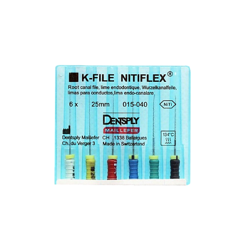 Файлы для ручного расширения корневого канала NiTI