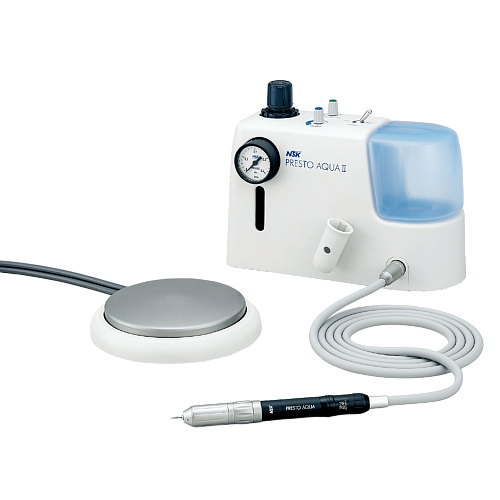 Блок управления и турбинный наконечник с системой подачи воды PRESTO AQUA II