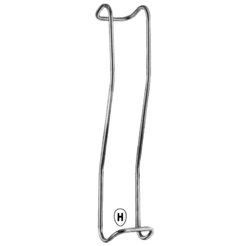 2-сторонний ретрактор Sternberg для губы, щеки, 120 мм, 24/35мм, сталь