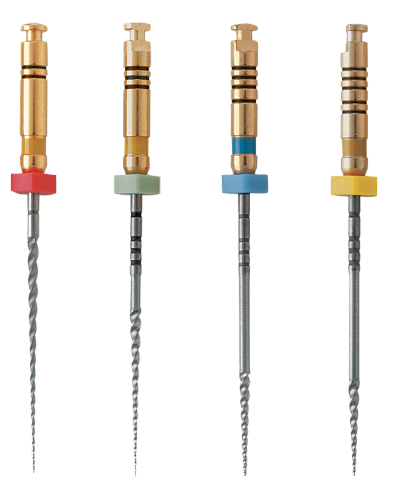 Никель-титановые файлы для машинного расширения корневого канала GT Rotary File, уп/6шт