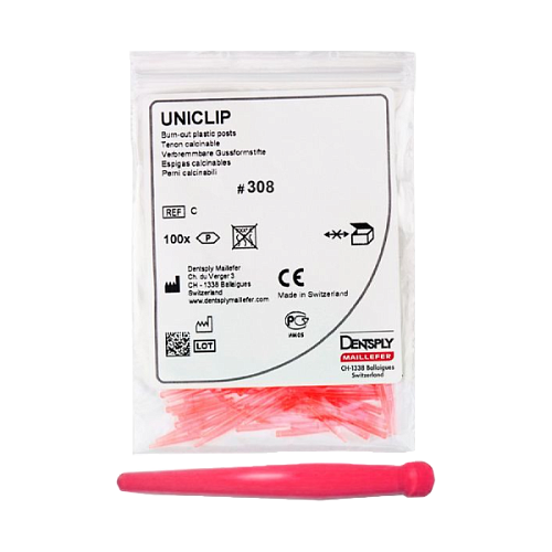 Пластиковые беззольные штифты Uniclip Post