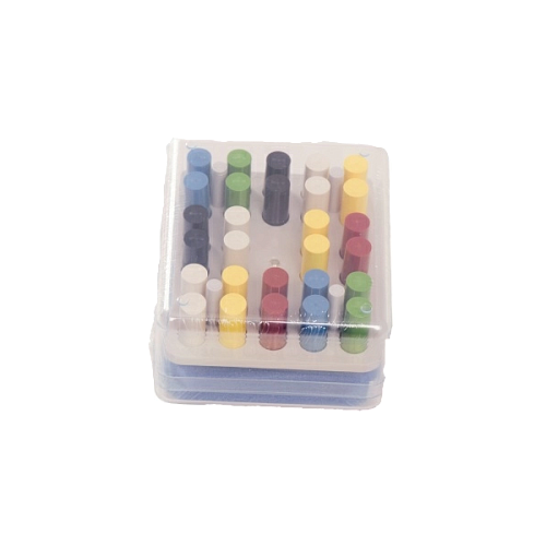 Автоклавируемый, пластиковый бокс для бумажных и гуттаперчивых штифтов, 30 отделений