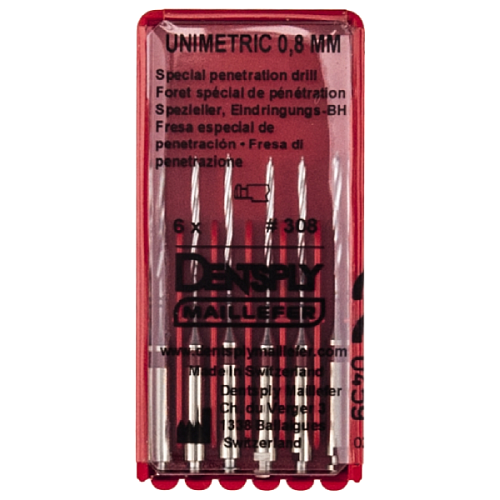 Пенитрационный дриль для штифтов Uniclip и Unimetric, уп/6шт.
