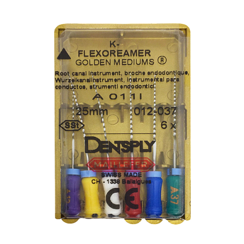 Римеры для ручного прохождения корневого канала K-Flexoreamer Golden Medium