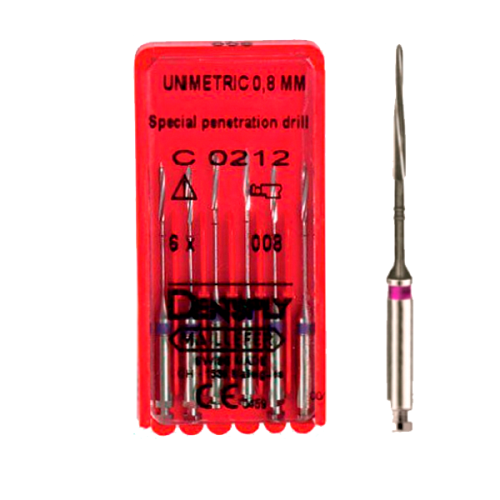 Предкалибровочный дриль для штифтов Uniclip и Unimetric, уп/6шт