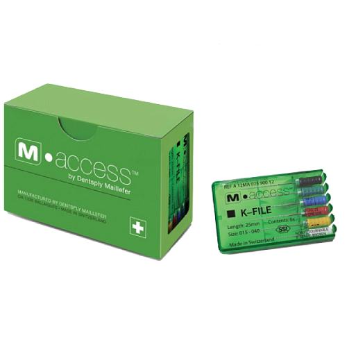 Римеры для ручного прохождения корневого канала K-Reamer Files M-ACCESS, уп/6шт